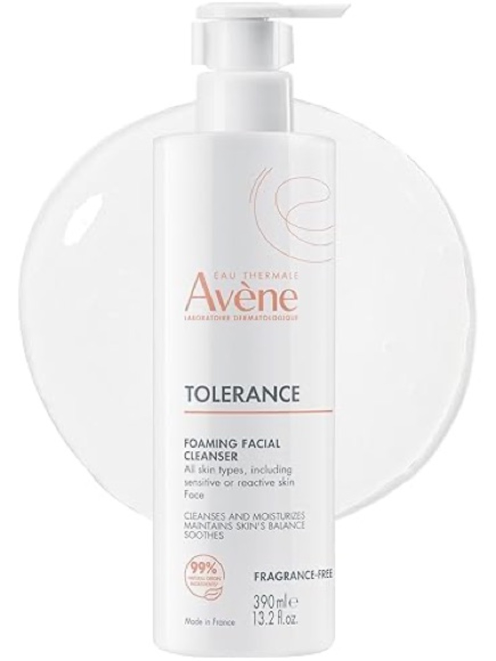 Avene Tolerance Foaming Facial Cleanser - fragrance free